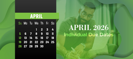 April 2026 Individual Due Dates