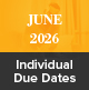 June 2026 Individual Due Dates